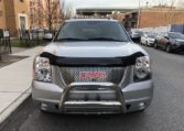 180 degree front view of GMC SUV in grey colour