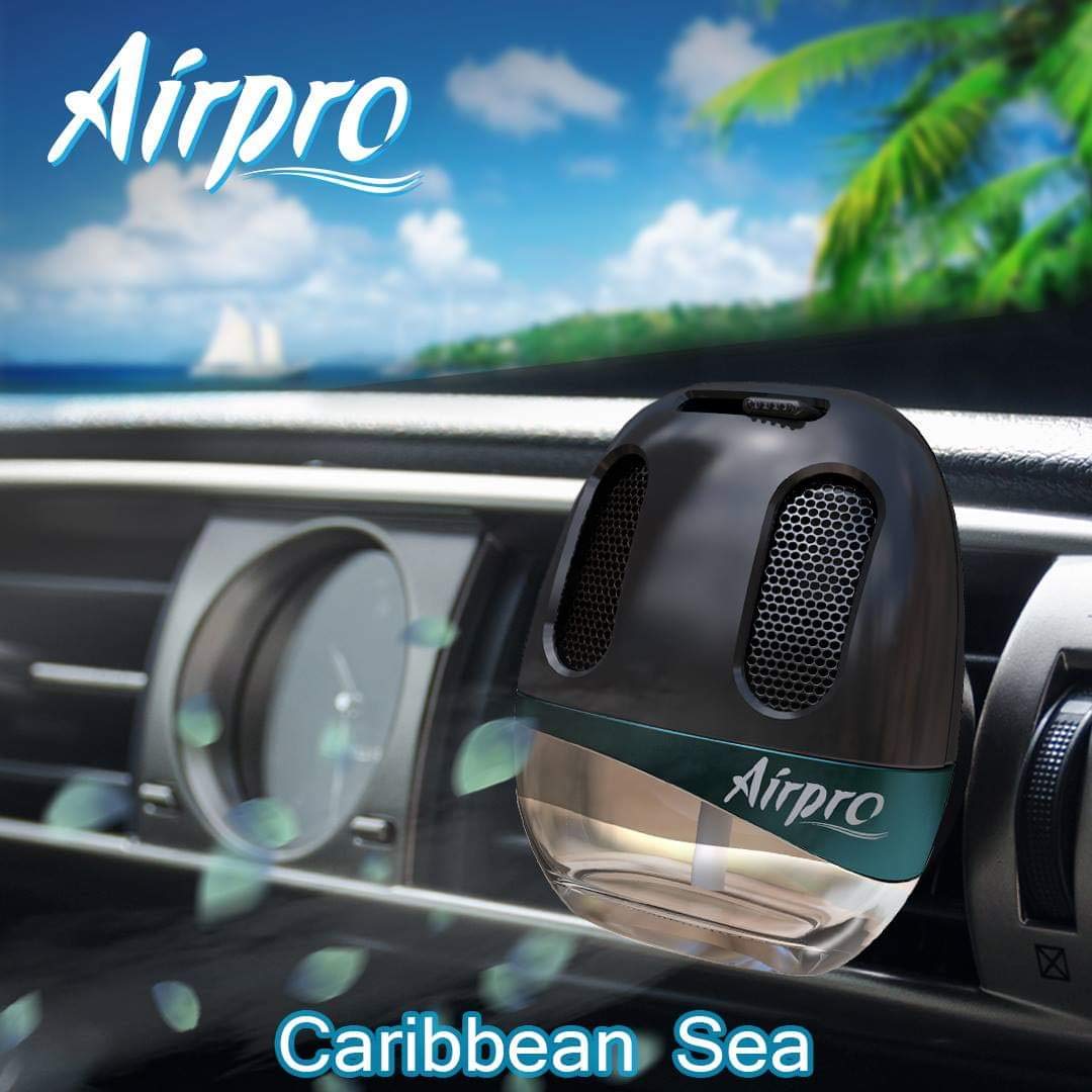 Airpro Invent Air Freshner Caribbean Sea for Car