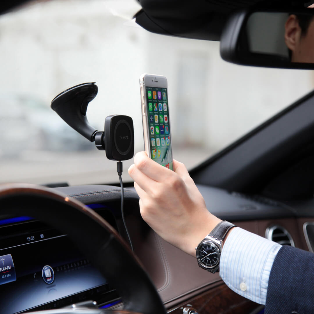 Smartphone Gravity Wireless Charging Car Mount